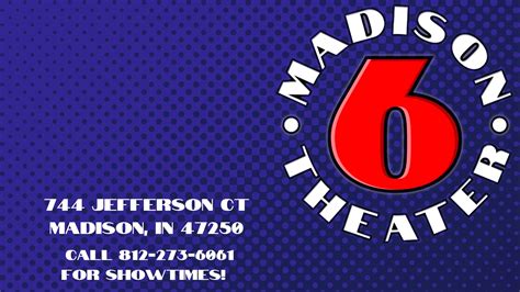 madison indiana cinema 6|madison 6 theater indiana showtimes.